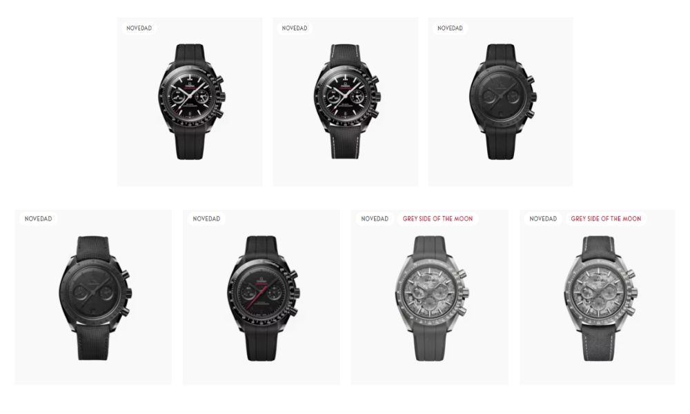 Relojes Speedmaster Dark Side of the Moon